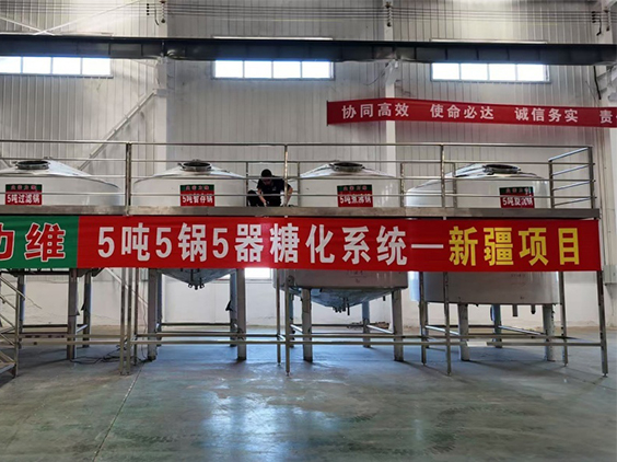 费县精酿啤酒设备厂—5吨精酿啤酒设备—新疆项目